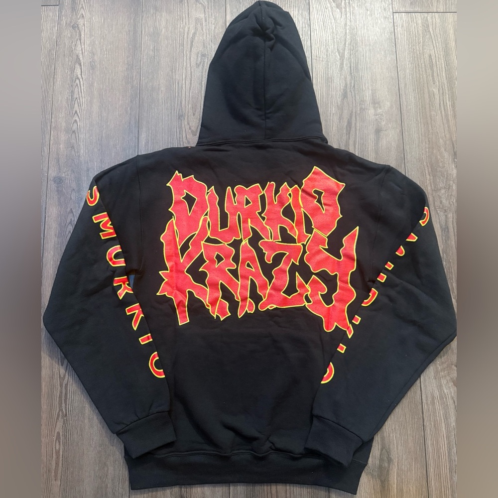 OTF Durkio Krazy Hoodie Black Lil Durk Graphic Streetwear NWOT Men’s Small